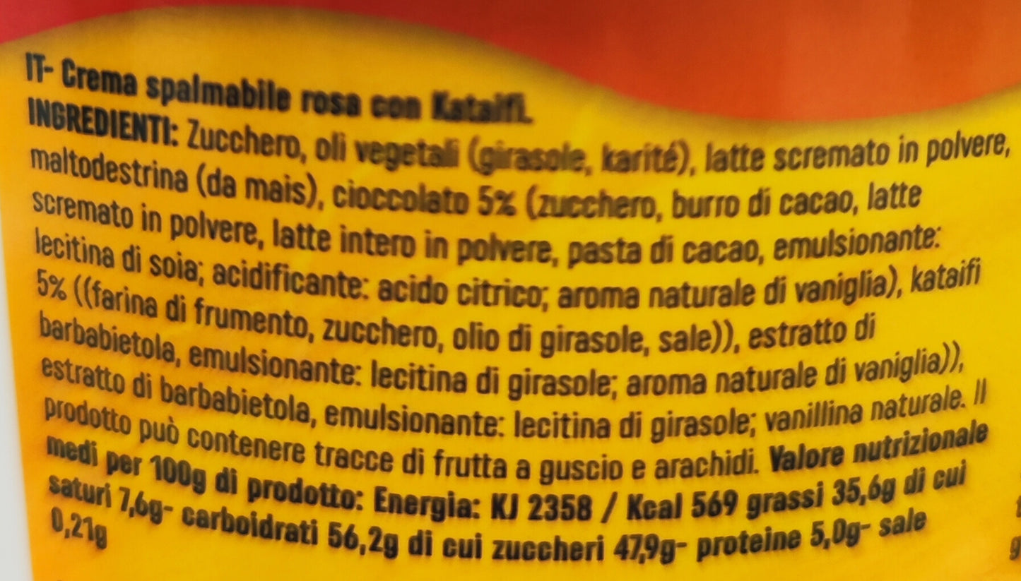 Crema Spalmabile Ruby Kataifi