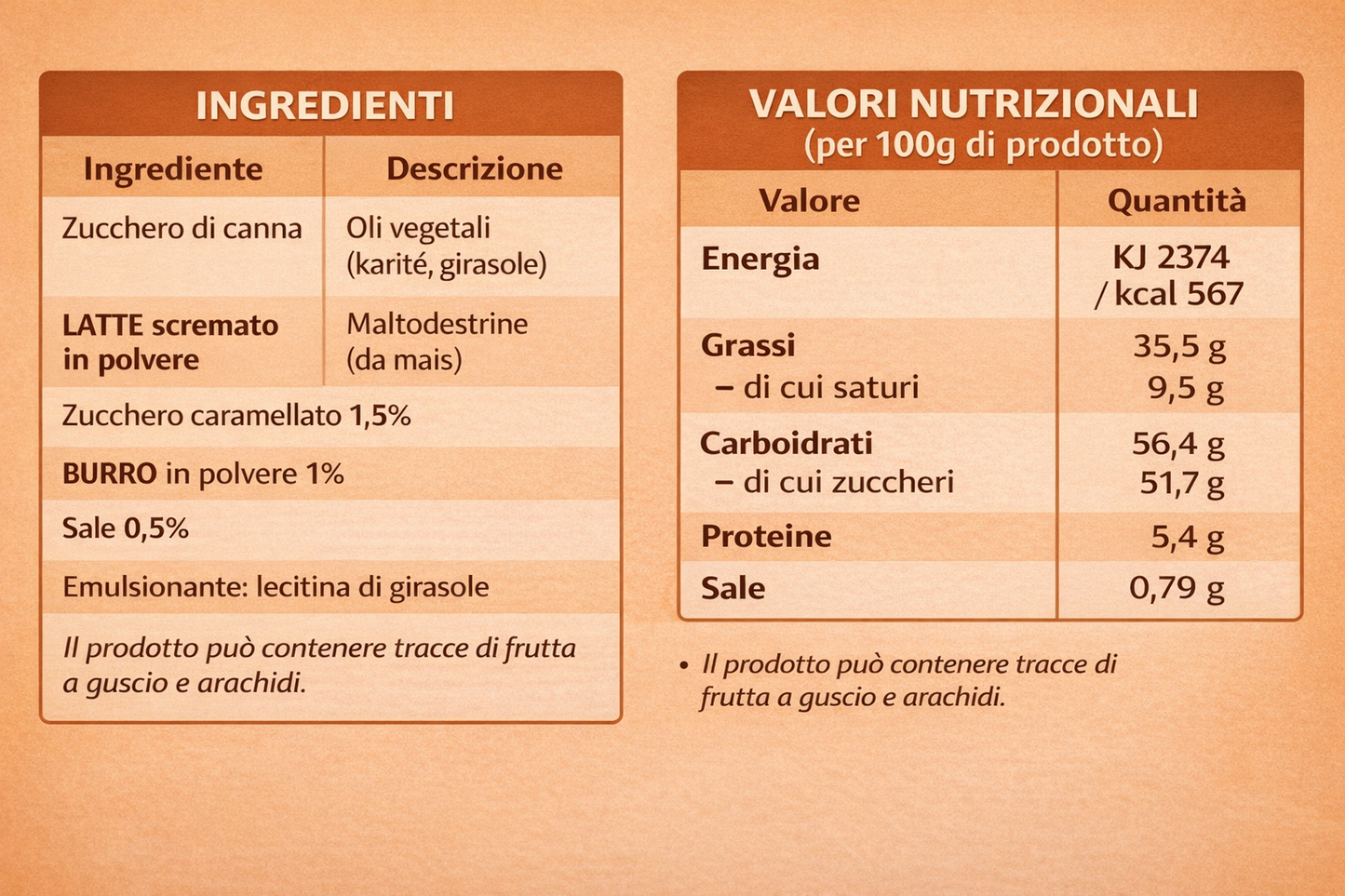 Crema Spalmabile Caramello salato 3.5Kg