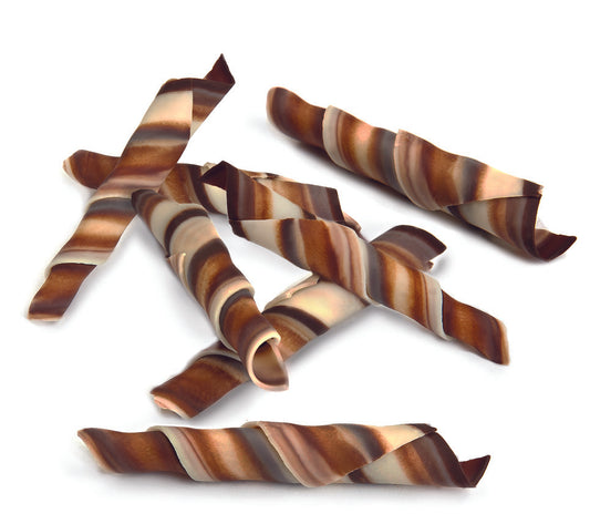 Decorazione Twist Marmo Cioccolato 625[PZ]