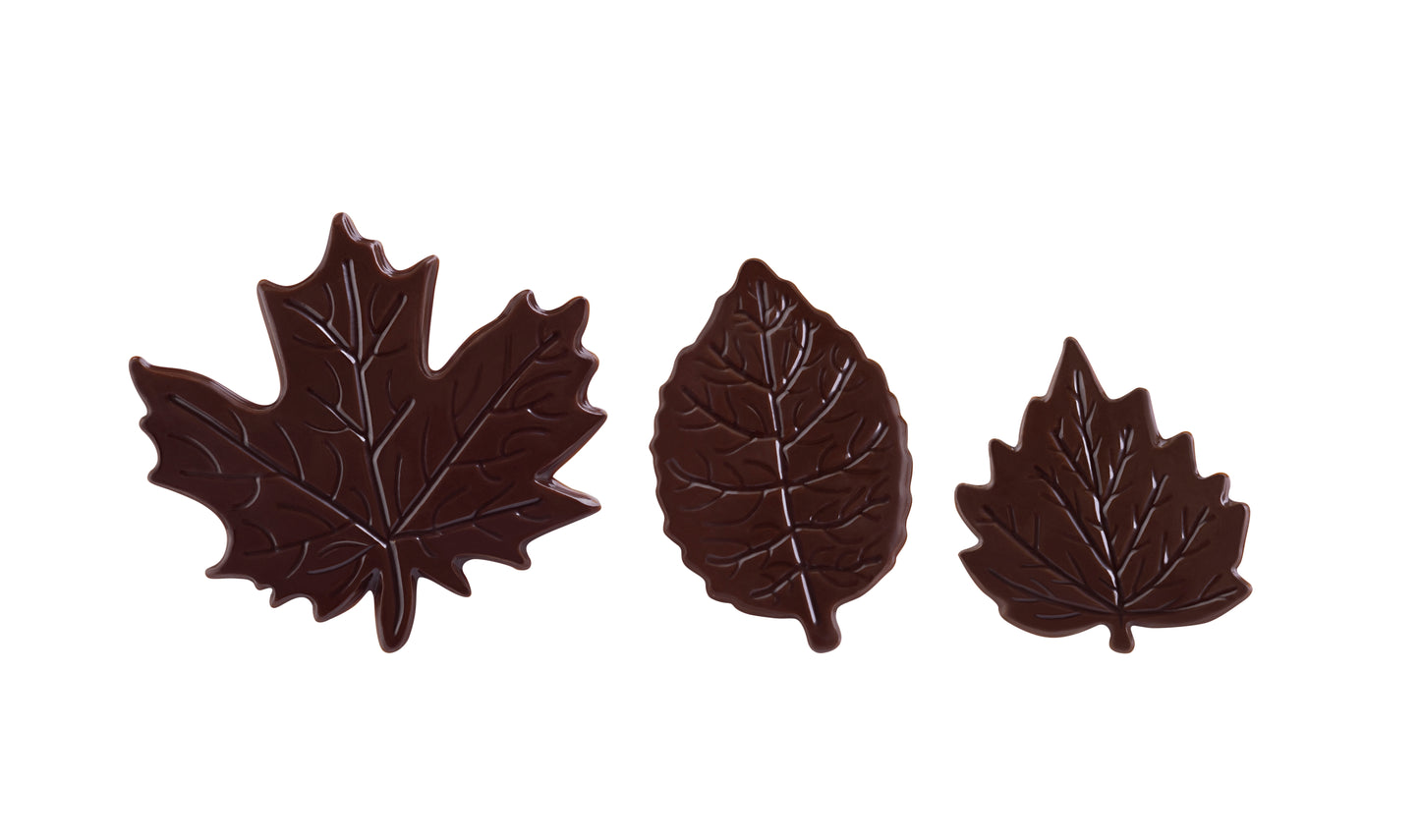 Decorazione Set Foglie Cioccolato 216[PZ]