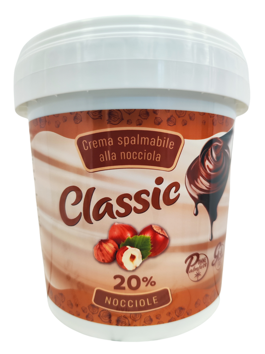 Crema Spalmabile alle Nocciole Classica 20% 3.5Kg