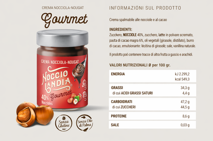 Crema Spalmabile Nocciola Gourmet