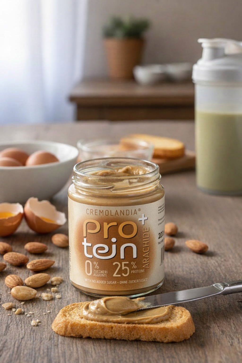 Crema Spalmabile alla Arachide Proteica