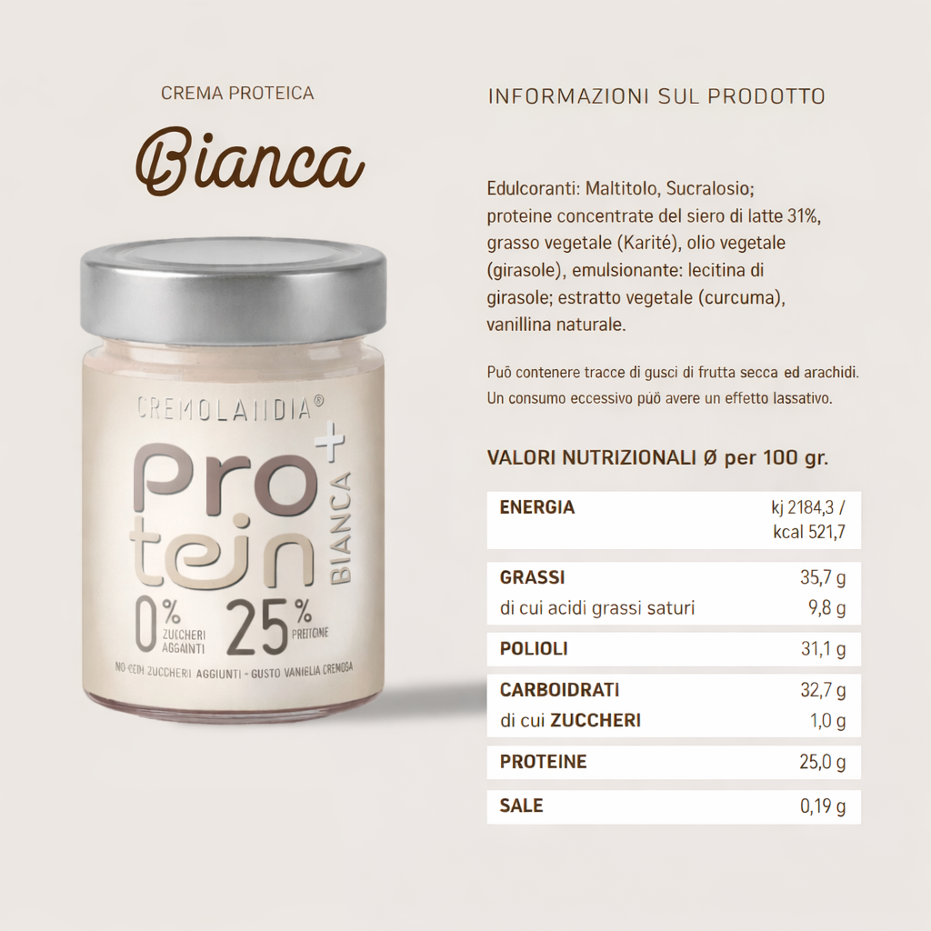 Crema Spalmabile alla Bianca Proteica