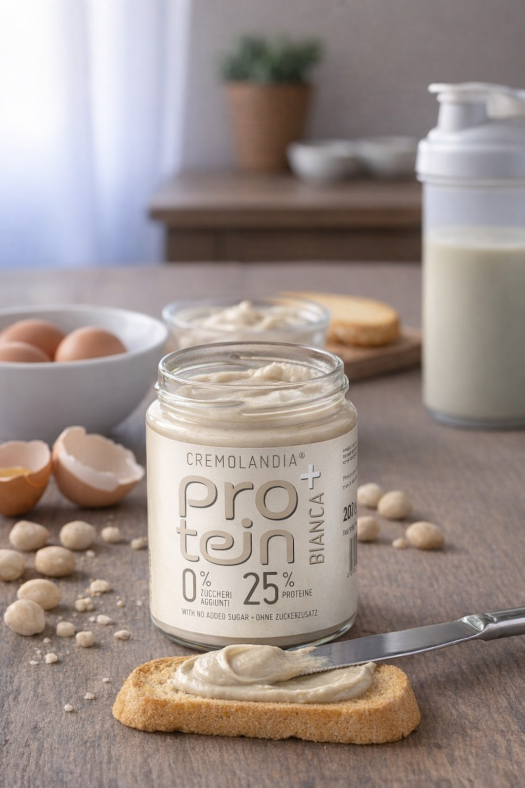 Crema Spalmabile alla Bianca Proteica