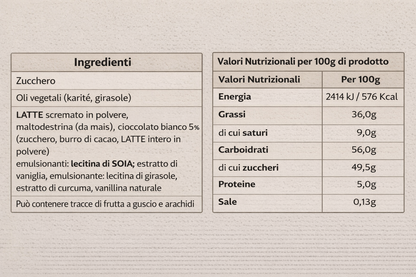 Crema Spalmabile Bianca 3.5Kg