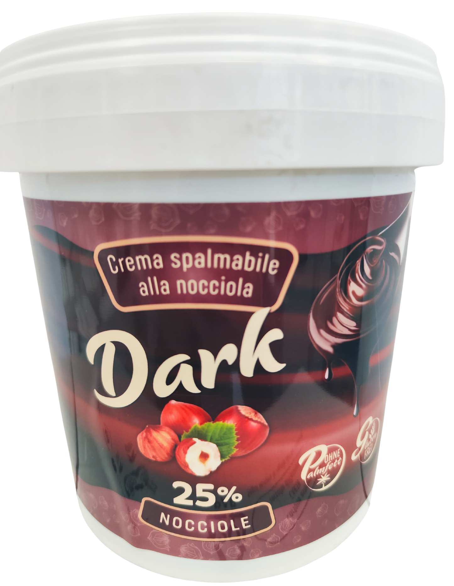 Crema Spalmabile Nocciole Dark 25% 3.5Kg