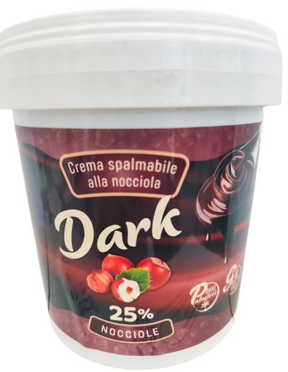 Crema Spalmabile Nocciole Dark 25% 3.5Kg