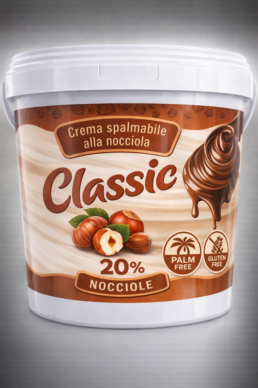 Crema Spalmabile alle Nocciole Classica 20% 3.5Kg